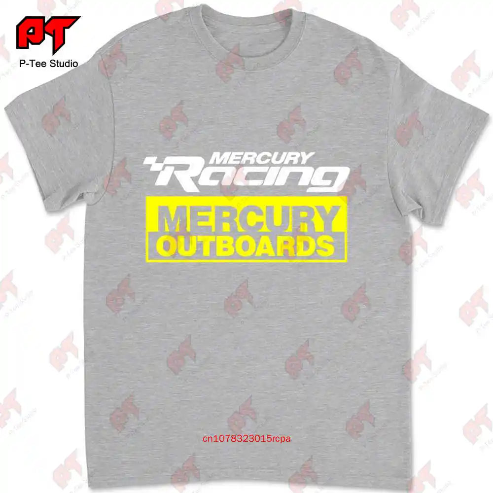 New Mercury Racing Outboards Logo Powersports T Shirt MO7W