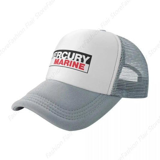 80'S Classic Kiekhaefer Mercury Marine Outboards Logo Baseball Cap Bobble Hat Trucker Cap Sun Hat For Children Female Men's