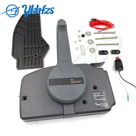 703 universal remote control box for YAMAHA  NEW outboard, pull throttle